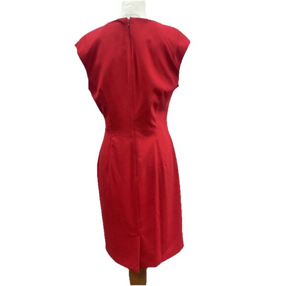 Calvin Klein Scarlet Midi Dress - Picture 4 of 16